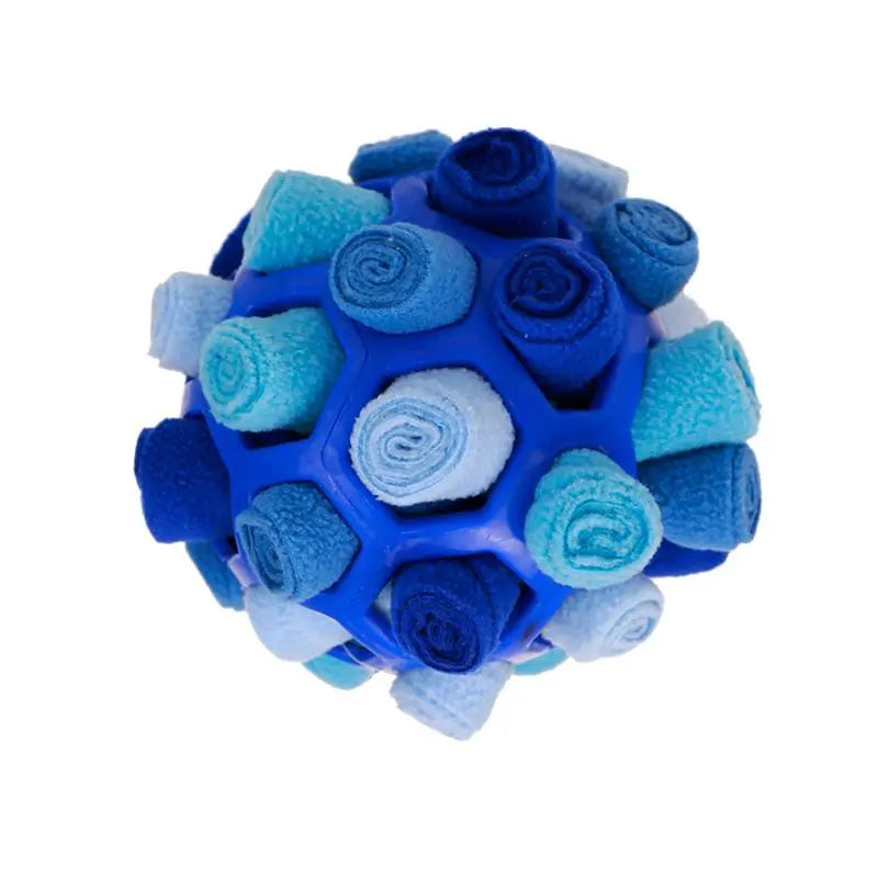 Gift for Pets, Small Dog Smelling Fried Ball, Pets Smelling Snack, Ball Puzzle, Native Hidden Toy, Pet Snuffle Ball, Velvet Dog Smelling Puzzle, Dog Companion Calming Toys