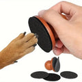 1Pc Dog Nail File for Dogs, Scratch Square for Dogs Stress Free Nail File, Dog Nail File & Scratch Pad - Prevent Furniture Damage from Long Sharp Dog Nails, Stress-Free Claw Trimmer and Grinder for Dog Grooming at Home, Pet Nail Care