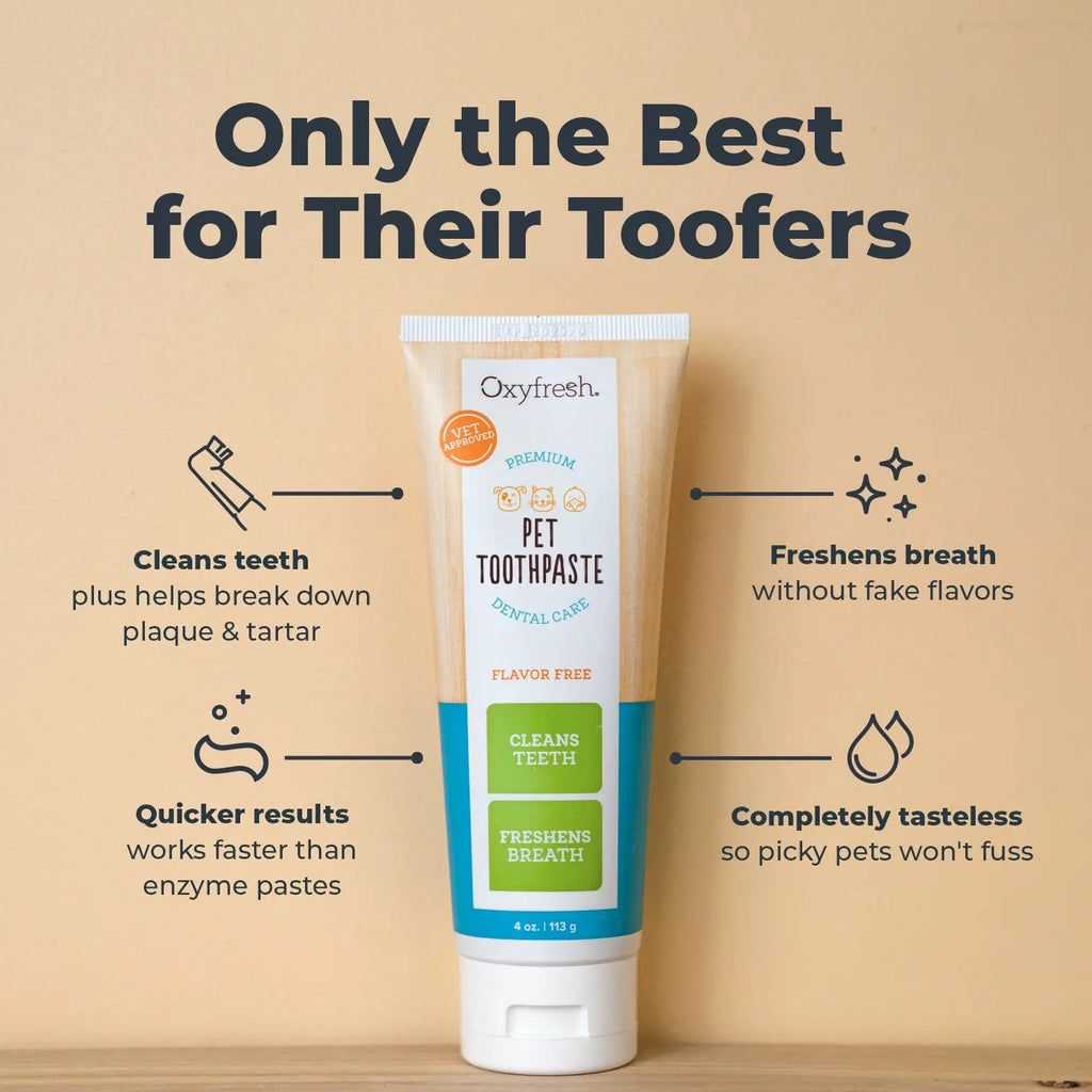 Premium Pet Toothpaste - Best Way to Clean Pet Teeth & Remove Plaque